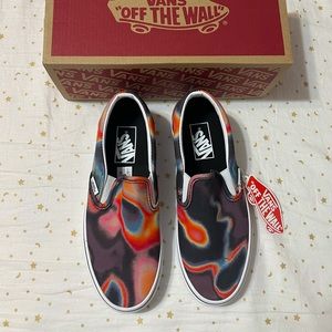 NWT Vans Dark Aura Slip On Size 5 W6.5 Psychedelic